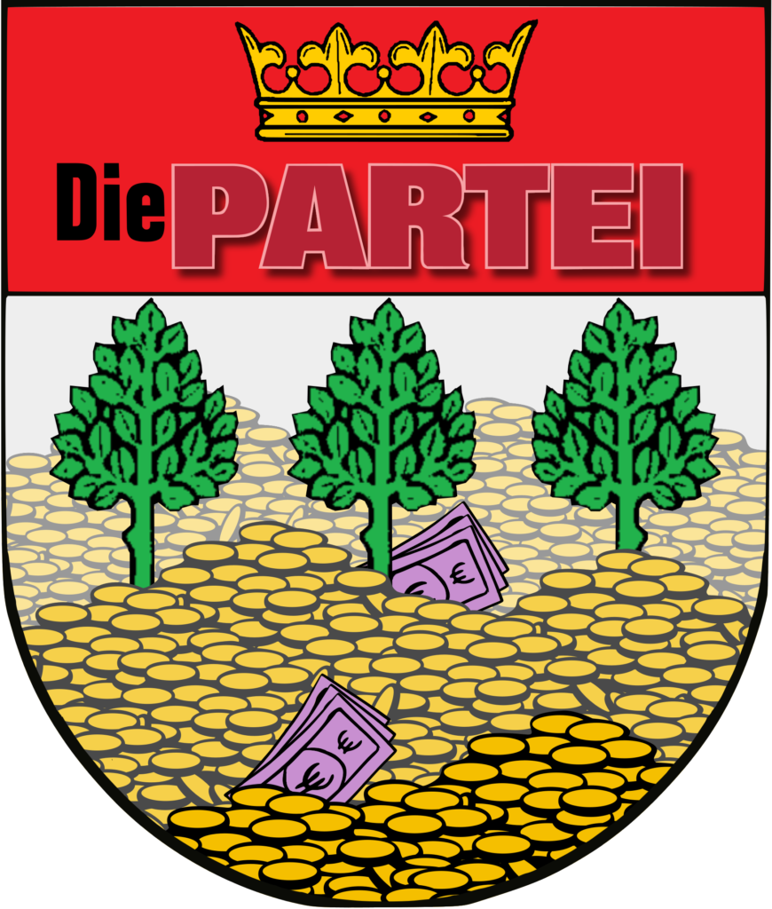 Das Wappen der PARTEI Kronshagen